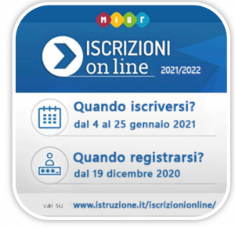 Iscrizione on-line 2021/2022